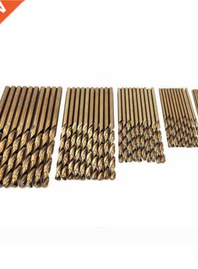 50pcs Set 1MM-3MM Cobalt HSS Twist Drill Bits Hole M35 Speed