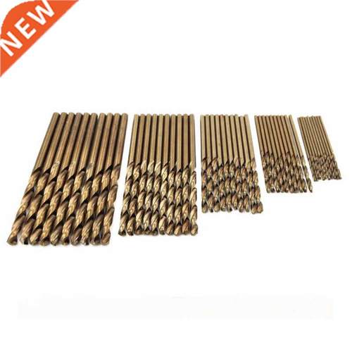 50pcs Set 1MM-3MM Cobalt HSS Twist Drill Bits Hole M35 Speed