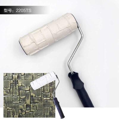 8 Inch Pattern Paint Roller Draw Rubber  Construction Too
