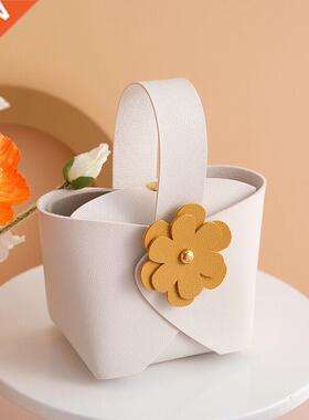 Creative Colorful Leather Portable Gift Bag Wedding Gifts Fo