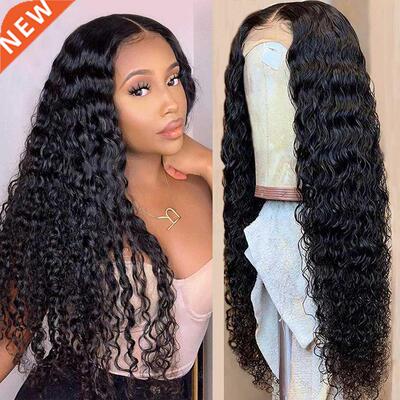 Peruvian Water Wave 4x4 Lace Closure13x4 Lace Frontal Wig 10