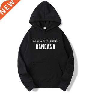 Bandana Hoodie Men Setwear Big Baby Tape And Kizaru New Albu