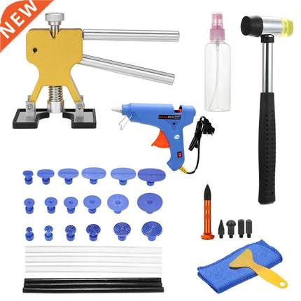 Paintless Dent Repair Tools Kit Dent Lifter Puller Glue Tabs