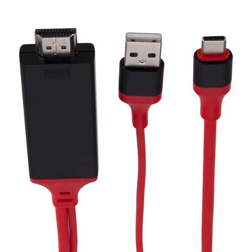 4K Mobile Phone To TV Same Screen Cable USB3.1 To HDMI-compa