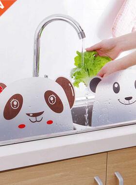 1Pc Kitchen Sink Water Splash Guards with Sucker Waterproof