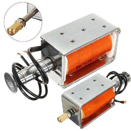 Electric 35mm Long-Stroke Push-Pull Solenoid DC12v Small