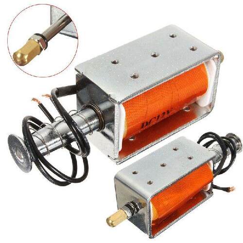 Electric 35mm Long-Stroke Push-Pull Solenoid DC12v Small