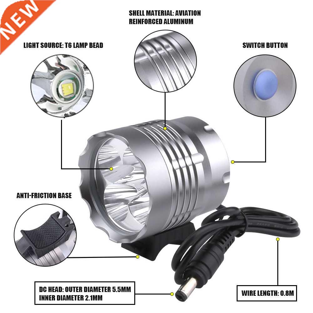 6000LM Cree XML T6 5 LED MTB Mountain Bicycle Bike Front