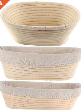 Oval Dough Banneton Brotform Dougn Rattan Bread Proofing Bas