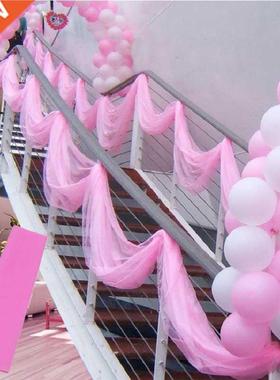 5meter/lot sheer crystal organza tulle roll fabric for weddi