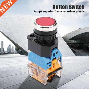 Push 11DNZS Locking LED Lig Switch LA8 Button Red Self with