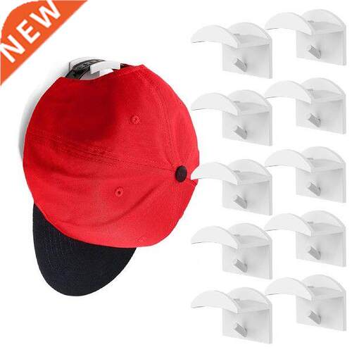 16pcs Hat Hook Home Storage Self Adhesve Baseball Caps