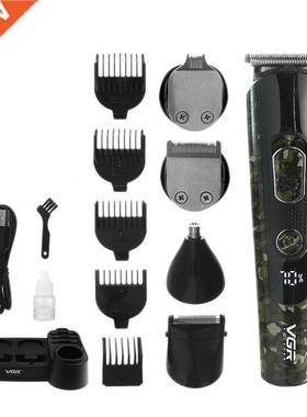 VGR V-102 Multifunctionl Electric Hir Clipper 5 In 1
