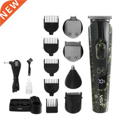 VGR V-102 Multifunctionl Electric Hir Clipper 5 In 1