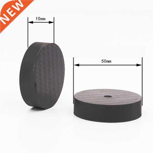 50x10MM Carbon Fiber Speaker Stand Spike Cones Base Feet Pad