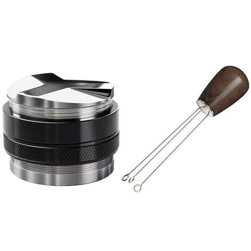 58mm Coffee Distributor and Tamper & Espresso Coffee Sti