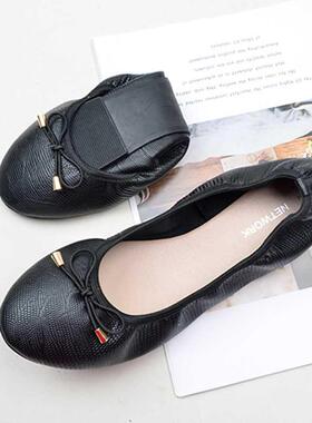 Flat shoes women Slip on Casual Loafers 新款春秋平软底女单鞋