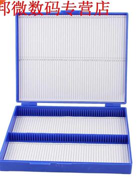 Koningsblauw Rechthoek Houden 100 Microglaasje Slide Microsc