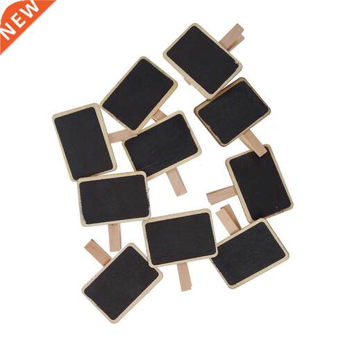 10Pcs Cute Message Blackboard Note Photo Paper Clips, Great