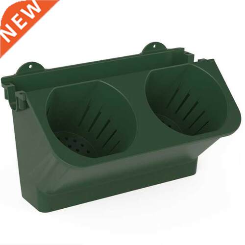 AMKOY Self Watering Flower Pot Stackable Wall Planter Garden
