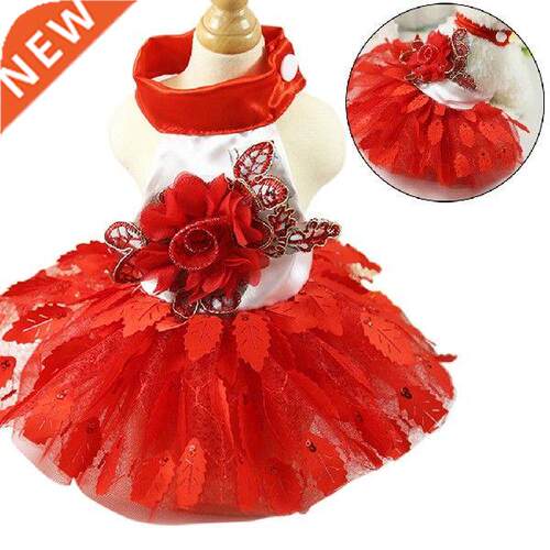 Legendog Fashion Red Dog Clothing For Small Dogs Dresses