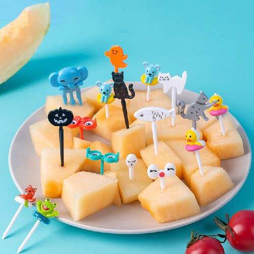 10/8/6Pcs/ Bento Vegetable Crockery Cute ini Toddler