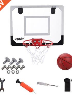 T4MF Kids Hanging Basketball Hoop Indoor Door Wall Mounted