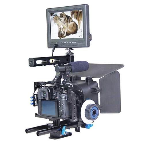 Gratis DSLR ScVideo Stailizer Kooi/Matte ox/Follow Focus S