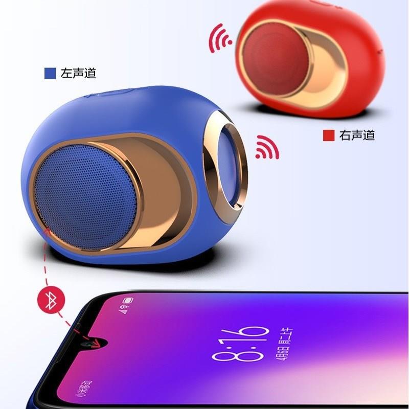 Portable X6 Bluetooth Audio Wireless Dual Speaker 108DB
