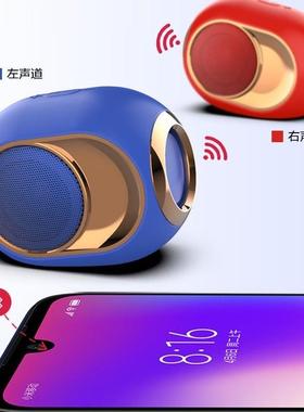 Portable X6 Bluetooth Audio Wireless Dual Speaker 108DB