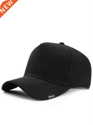 Man Hard Top Large Sport Cap Male Oversize Cotton Sun Hat Ad