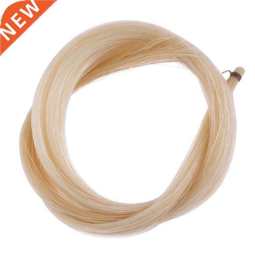 1 Hank Universal Yellow White Stallion Horse Hair for Violin