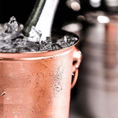 Stainless Steel Ice Bucket Thick Champagne Wine Beer Cooler