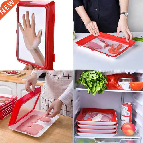 Food Preservation Tray Refrigerator Buckles Disc Vacuum
