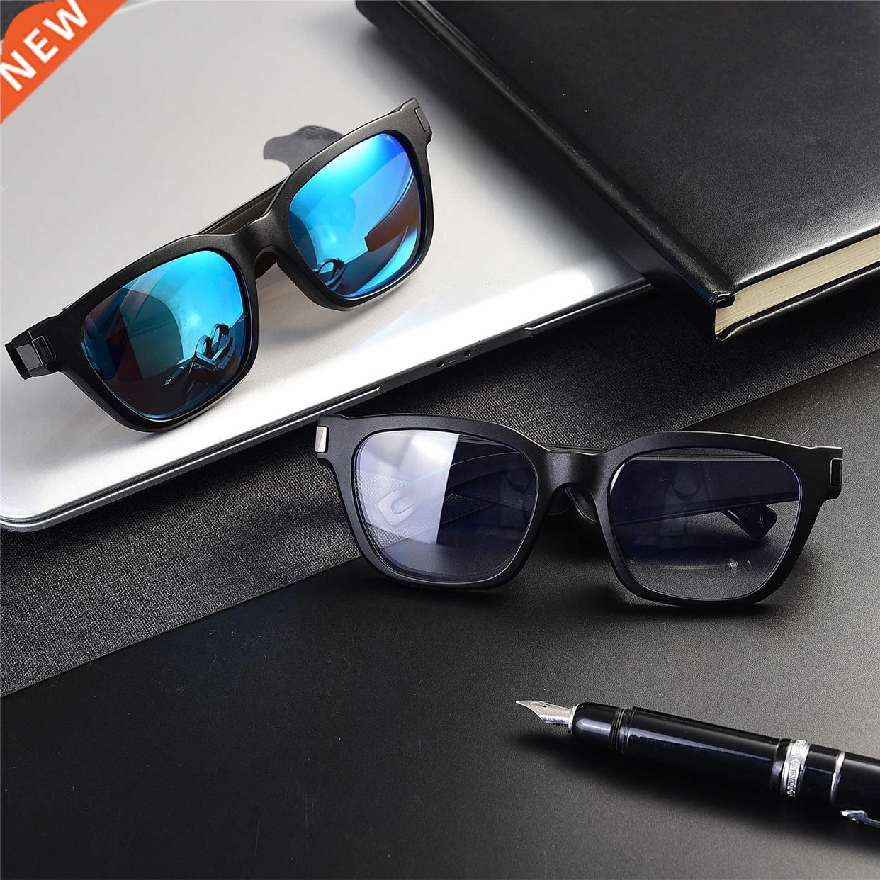 BT 5.0 Smart Bluetooth Glasses Open Ear Headphones Handsfree图片