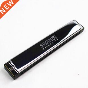 Swan Harmonica molo C Key 24 Holes molo Harmonica Mouth Orga