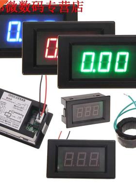 AC80V-AC00V 0-100A Range AC Amperemeter Huidige Meter Teste