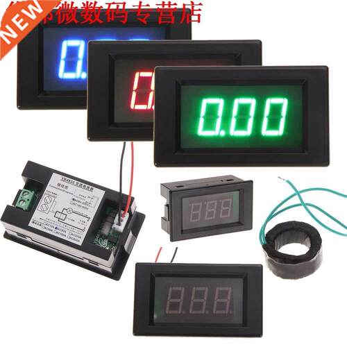 AC80V-AC00V 0-100A Range AC Amperemeter Huidige Meter Teste