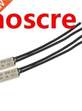 2pcs KSD9700 NC Bimetl Thermostt Temperture Switch 100 De