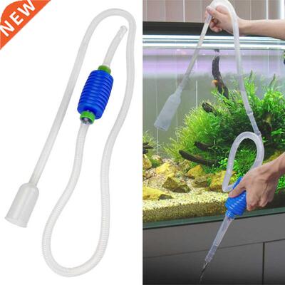 Aquarium Fish Tank Vacuum Gravel Water Filter Cleaner Siphon