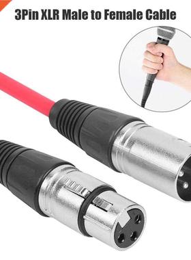 3m XLR 3Pin Male to Female Shield Audio Cable for Microphon