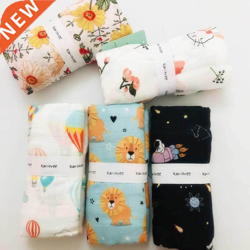 120cm baby swaddle baby muslin blanket quality better than A