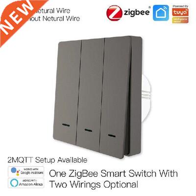 Tuya ZigBee Smart Light Switch with/without Neutral Wire No