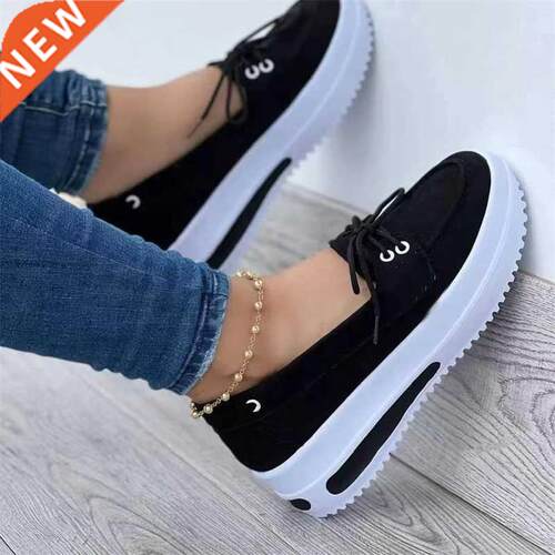 2022 Spring New Platform Women's Sneakers Fashion Casual Com