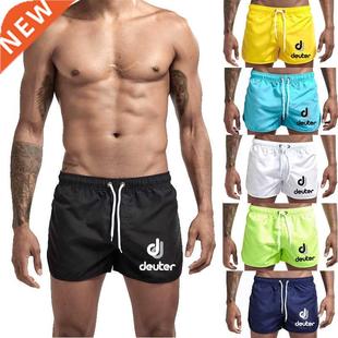 2021 Men Fashion Summer Quick-Dry Shorts Mens Swimwear Swim