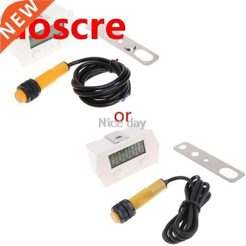 LCD Digital 5-Digit Punch Counter w/Strong Magnetic Proximit