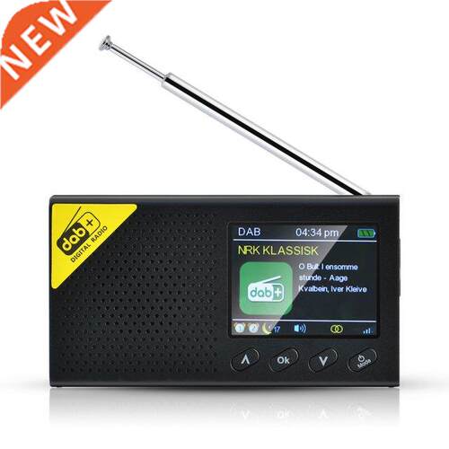 Mini Portable Bluetooth-compatible Digital Radio DAB/DAB+ an