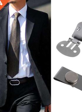 Practical Magnetic Tie Clip Invisible Elegant Men's Suit Jac