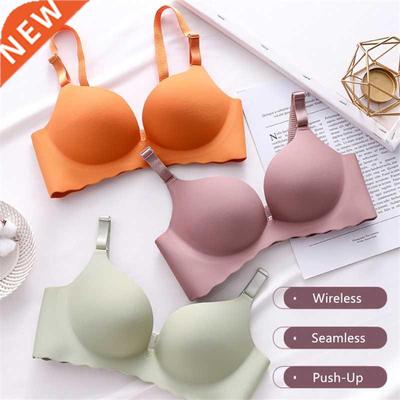 Sexy One-Piece Bra Women Wireless Breathable Underwear Gathe