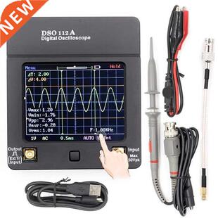 Portable DSO112A TFT Mini Digital Oscilloscope Touch Contact
